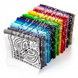 Coffret Intégral 28 bandanas - made in USA