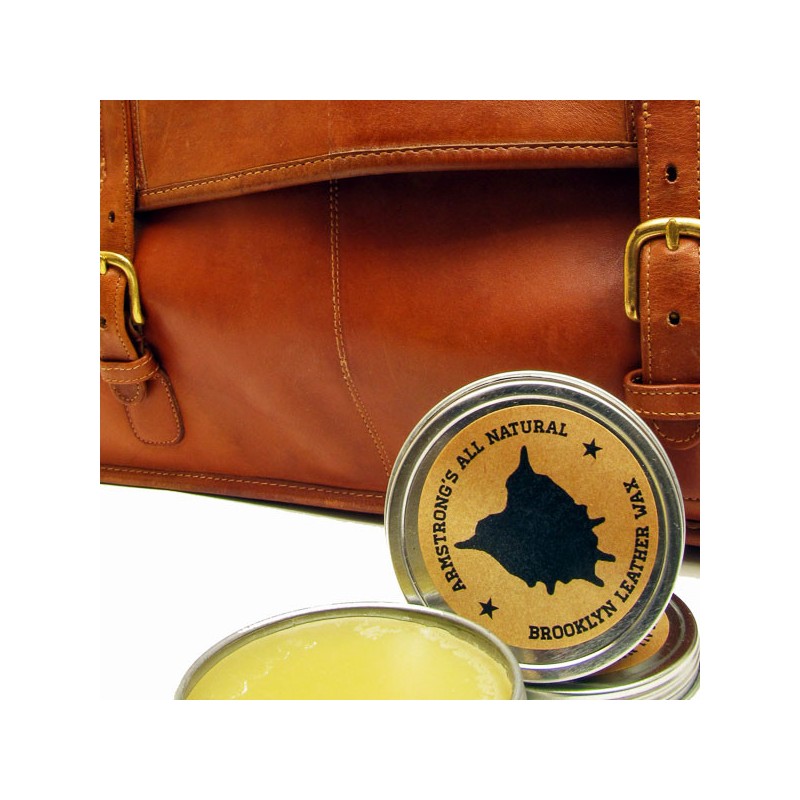 Brooklyn Leather Wax — Armstrong's All Natural - Made in USA