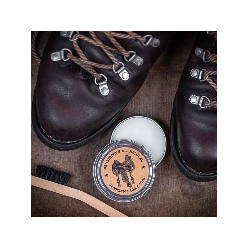 Saddle soap hot sale on boots