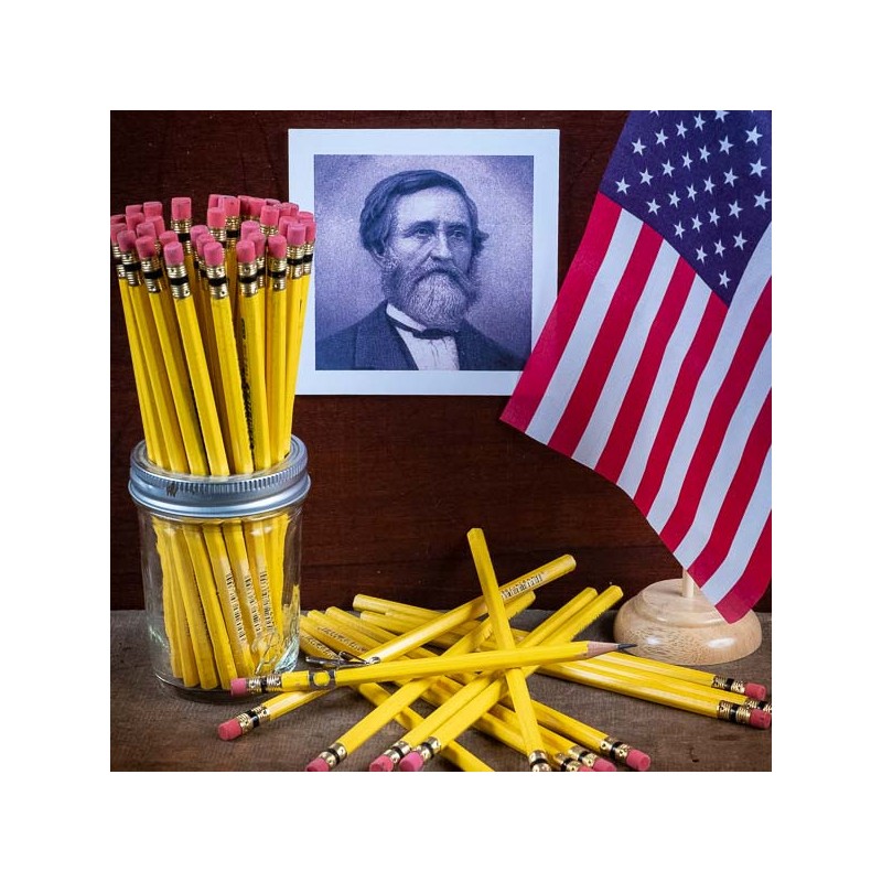 Crayon gomme GENERAL'S boite de 12 Made in USA