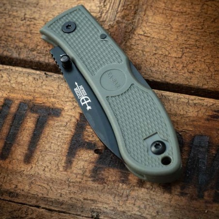 Couteau KaBar Folding Hunter Kaki