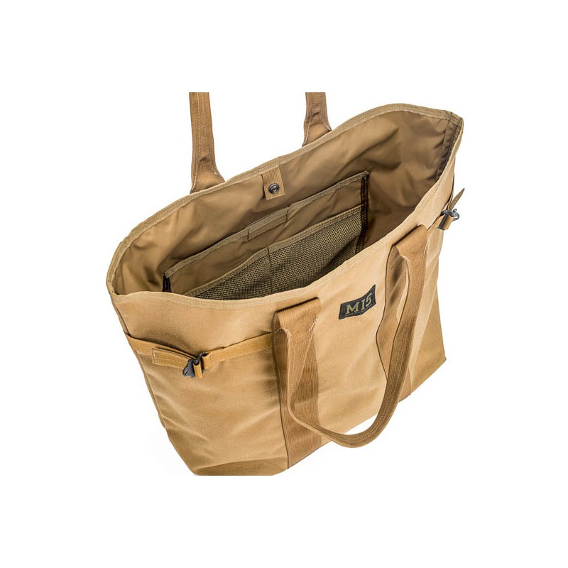 Large Multi Tote Bag MIS Coyote Brown – Made in USA