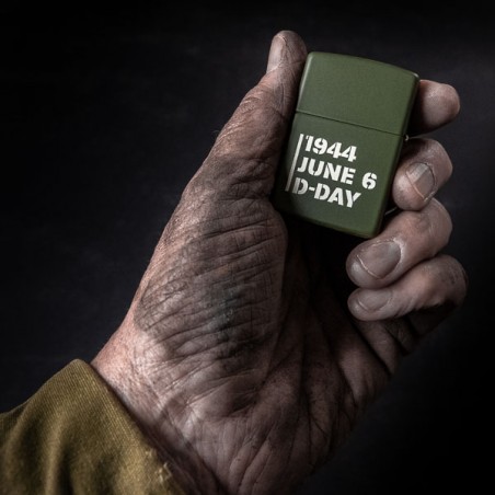 Briquet ZIPPO® exclusif 1944 JUNE 6 D-DAY