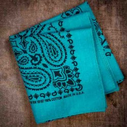 Bandana Paisley Tatoo Pulse - 7 teintes  made in USA