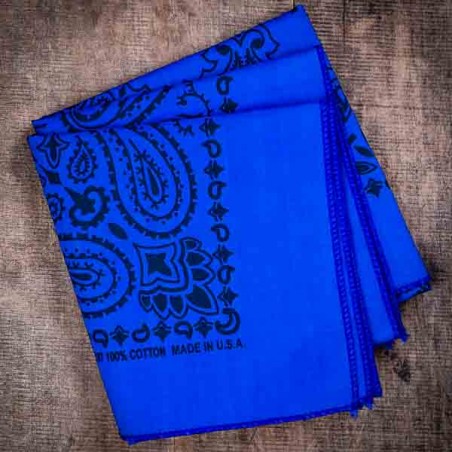 Bandana Paisley Tatoo Pulse - 7 teintes  made in USA