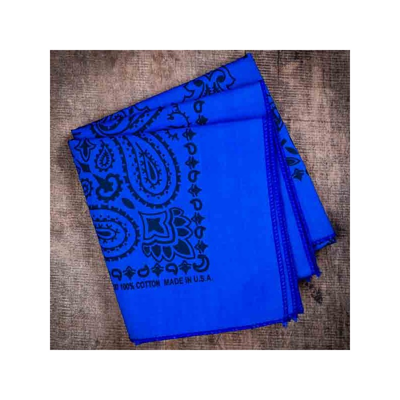 BANDANA TATOO PAISLEY PULSE (7 colors) made in USA