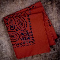 BANDANA TATOO PAISLEY PULSE (7 colors) made in USA