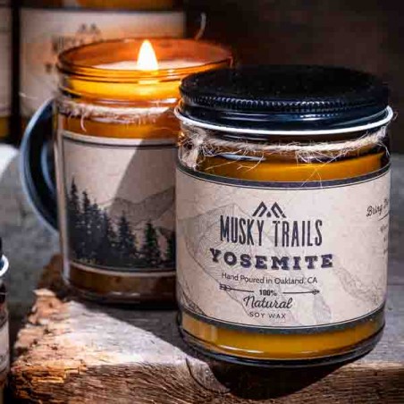Bougie parfumée Yosemite Park MUSKY TRAILS