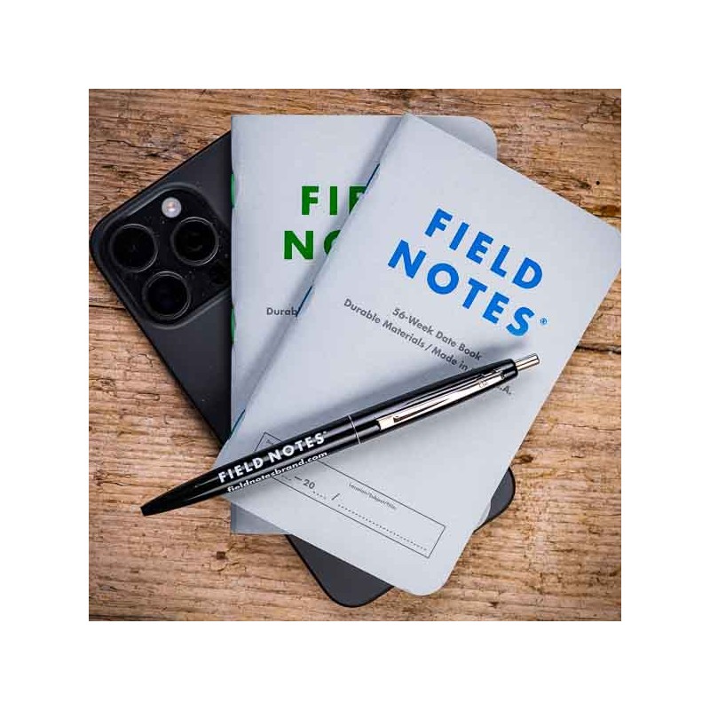 FIELD NOTES INDEX 56 WEEK DATE BOOK set of 2