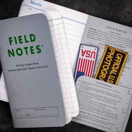 FIELD NOTES INDEX 56 WEEK DATE BOOK set of 2