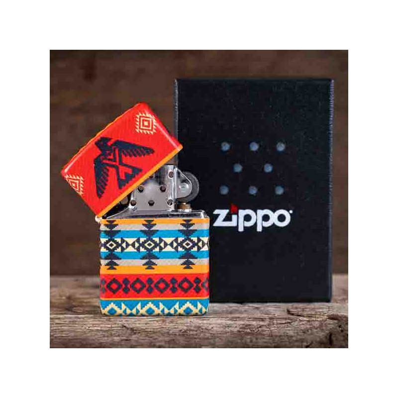 AMÉRINDIEN SPIRIT ZIPPO lighter- Made in USA