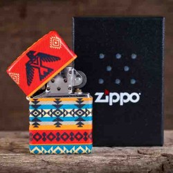 AMÉRINDIEN SPIRIT ZIPPO lighter- Made in USA