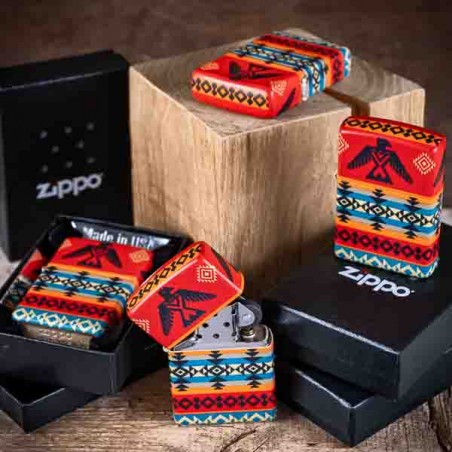 AMÉRINDIEN SPIRIT ZIPPO lighter- Made in USA