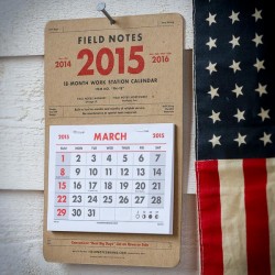 Calendrier 18 mois FIED NOTES - Made in USA