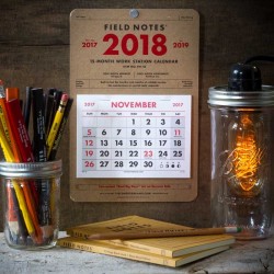 Calendrier 15 mois FIELD NOTES Made in USA