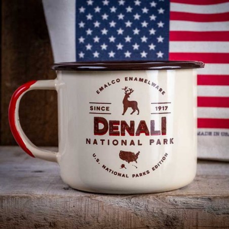 Grand Mug émaillé Denali National Park