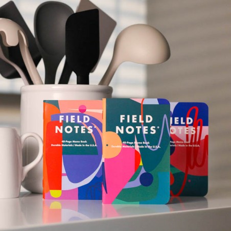 FIELD NOTES trio de carnets FLORA - made in USA