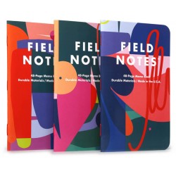 FIELD NOTES Flora set of 3 - Made in USA