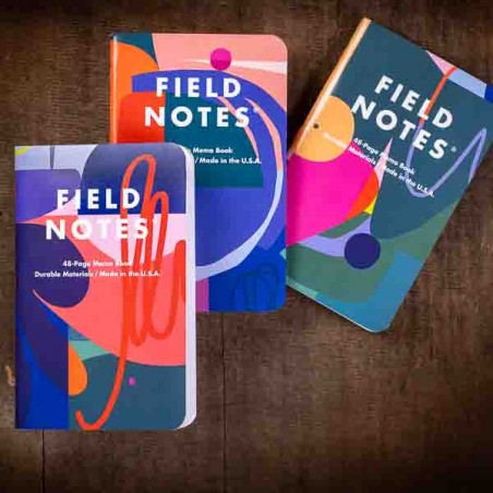 FIELD NOTES Flora set of 3 - Made in USA