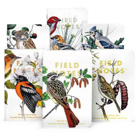 FIELD NOTES trio de carnets Birds and Trees