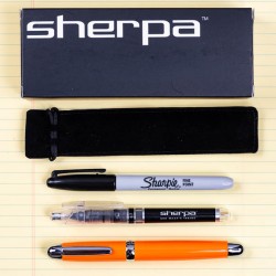 Stylo roller feutre SHERPA orange