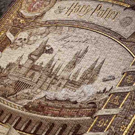 Puzzle 1000 pièces Harry Potter château de Poudlard