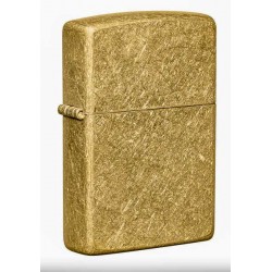 ZIPPO® Regular Tumbled Brass - Made in USA