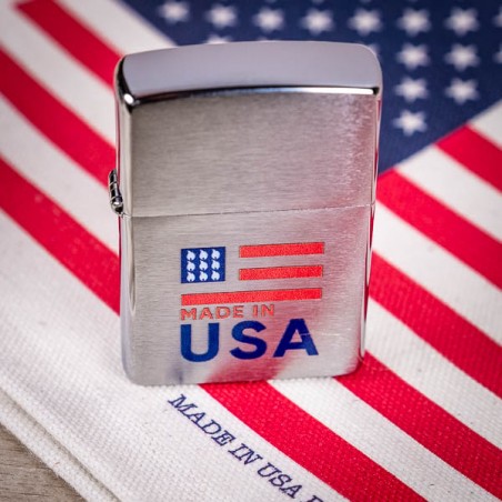 ZIPPO® acier brossé - MADE IN USA