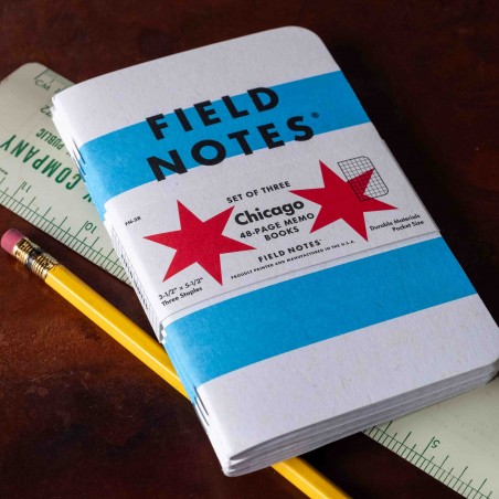 Notebook set of 3 FIELD NOTES Chicago