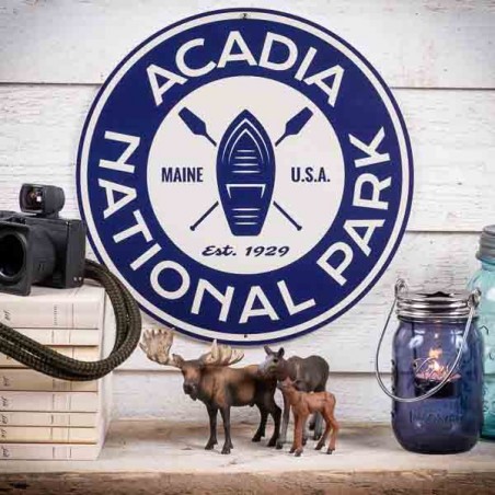 ACADIA NATIONAL PARK Metal Sign - made in USA