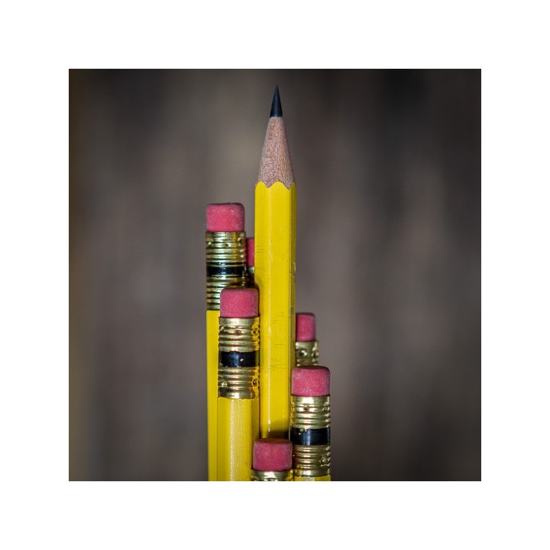General Pencil Company Vintage Lot (21) #497 4B Lead Semi-Hex Drawing USA  Made