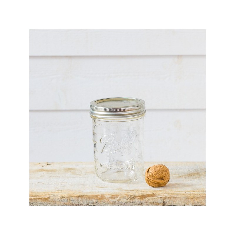 Ball® Single Mason Jar & Wooden Lid, Wide Mouth