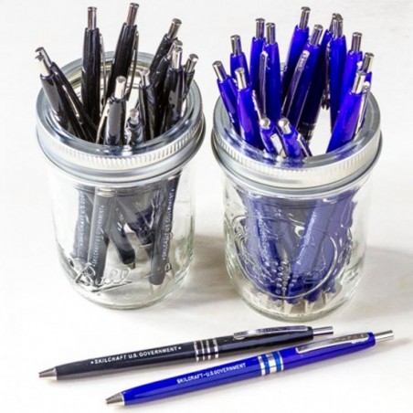 Rite In The Rain Pens, Pocket, All-Weather, Black Plastic, Black Ink, 2 Pack - 2 pens