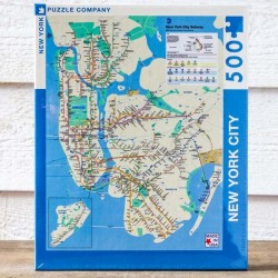 Puzzle  New York City metro - Made in USA