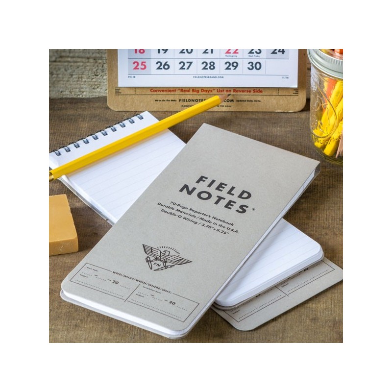 FIELD NOTES REPORTER NOTEBOOK⎟FIELD NOTES⎟LE COMPTOIR AMERICAIN