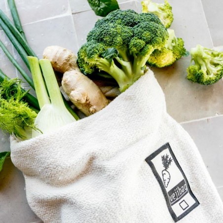 Sac à salade, sac à légume, sac de conservation, sac fraîcheur zéro déchet  - Un grand marché