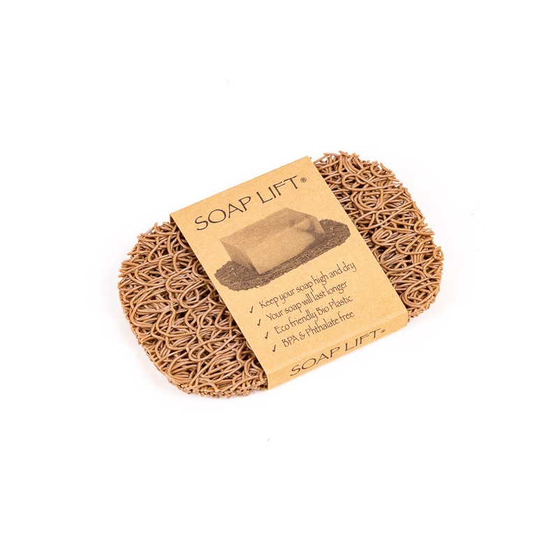 Bioplastic Soap Saver Beige