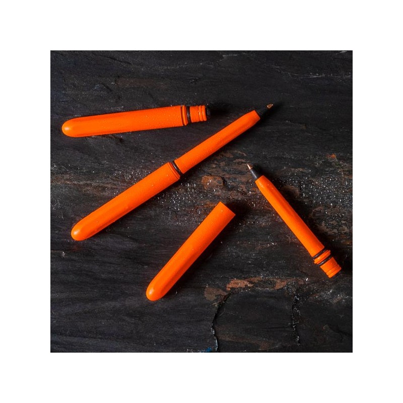 POKKA Rite in the Rain All-Weather Pen 2-Pack Black+Orange