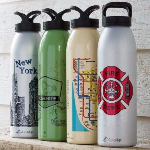 Water bottle and insulated bottle